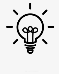 Transparent Lightbulb Icon Png - Symbol Light Bulb Rays, Png Download, Transparent PNG