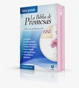 Large Print Regular Floral Zipper[4] - Biblia De Promesas Letra Grande, HD Png Download, Transparent PNG