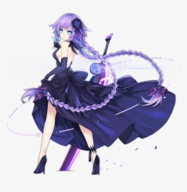Hyperdimension Neptunia Purple Heart Dress, HD Png Download, Transparent PNG
