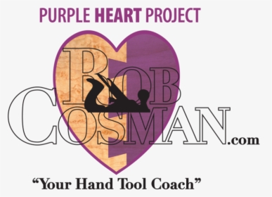 Rob Cosman Purple Heart Project, HD Png Download, Transparent PNG