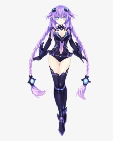 All Worlds Alliance Wiki - Megadimension Neptunia Vii Purple Heart, HD Png Download, Transparent PNG