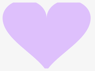 Transparent Light Pink Heart Png - Purple Heart Clipart, Png Download, Transparent PNG