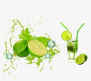 Transparent Mojito Clipart - Green Juice Splash Png, Png Download, Transparent PNG