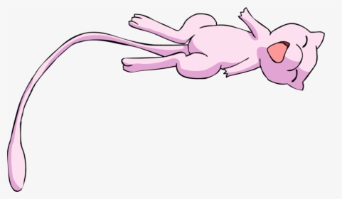 Mew Transparent Flying - Mew With No Background, HD Png Download, Transparent PNG