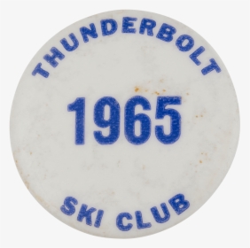 Thunderbolt Ski Club Club Button Museum - Badge, HD Png Download, Transparent PNG