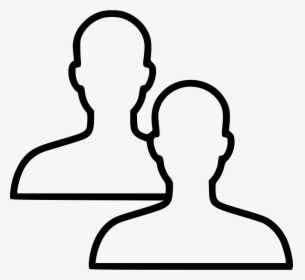 Account Faces Members People Profile Team Users Icon - Man, HD Png Download, Transparent PNG