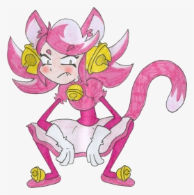 A Really Quick Drawing Of Mad Mew Mew From The Switch - Cartoon, HD Png Download, Transparent PNG