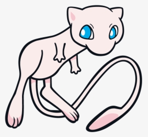 Mew Global Link Artwork Clipart , Png Download - Pokemon Mew Dream World, Transparent Png, Transparent PNG