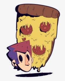 Pe Pe Pe Pepperoni Pizza By Bits Of Bots - Cartoon, HD Png Download, Transparent PNG