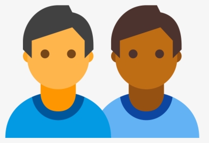 This Image Is Depicting A Group Of Four People Clustered - Username Icon Colorful Png, Transparent Png, Transparent PNG