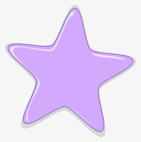 Transparent Estrella De Mar Png - Purple Star Clipart, Png Download, Transparent PNG