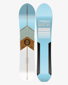 Capita Spring Break Pow Racer 154 Powder Snowboard - Capita Spring Break Snowboard 2019, HD Png Download, Transparent PNG