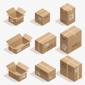 Different Box Sizes - Custom Shipping Boxes Sizes, HD Png Download, Transparent PNG