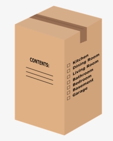 Moving Box, Cardboard Box, Carton Box - Box, HD Png Download, Transparent PNG