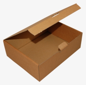 Folding Box, Corrugated Cardboard, 300x240x100mm, With - Box Flap Closure, HD Png Download, Transparent PNG