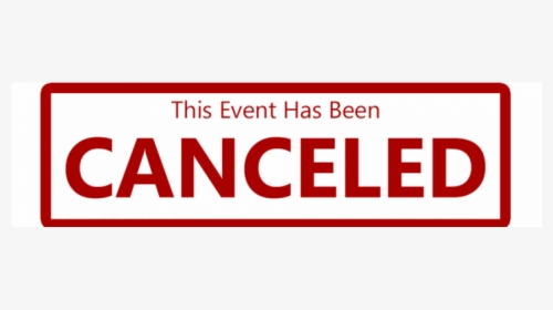 Event Transparent Png Canceled, Png Download, Transparent PNG