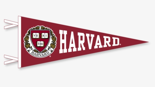 Harvard Pennant With Seal - Iu Pennant, HD Png Download, Transparent PNG