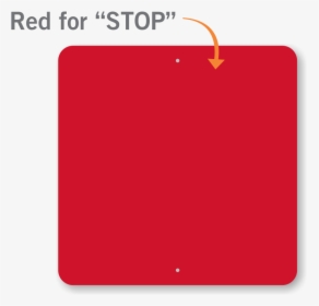 Stop Sign Red Color, HD Png Download, Transparent PNG