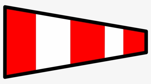 Signal Flag Answering Pennant Clip Arts - Code Answering Pennant Flag, HD Png Download, Transparent PNG