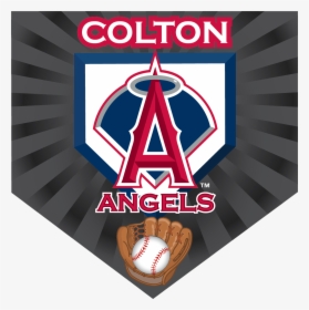 Angels Home Plate Individual Team Pennant - Los Angeles Angels Logo, HD Png Download, Transparent PNG