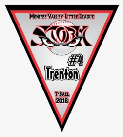 Mvll T-ball Storm 2016 Triangle Pennant Sample - Lake Elsinore Storm, HD Png Download, Transparent PNG
