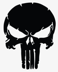 Distressed Punisher Us Military - Punisher Skull, HD Png Download, Transparent PNG