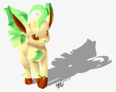 Pokemon Leafeon Eevee Freetoedit - 3d Leafeon, HD Png Download, Transparent PNG