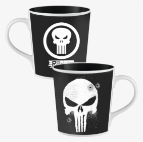 Marvel Punisher Ceramic Mug - Punisher T Shirt, HD Png Download, Transparent PNG