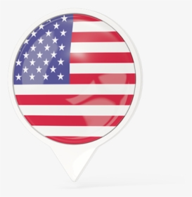 White Pointer With Flag - United States, HD Png Download, Transparent PNG