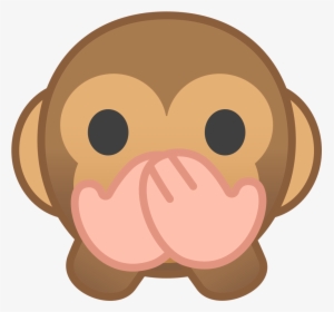 World Monkey,primate - Speak No Evil Monkey Emoji, HD Png Download, Transparent PNG