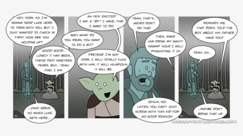 Weirdly, This Is One Of The Few Times I Ve Drawn Obi-wan - Cartoon, HD Png Download, Transparent PNG