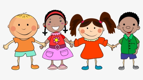 Playing Together Png - Clip Art Kids Working Together, Transparent Png, Transparent PNG