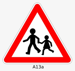 Traffic Sign School Ahead, HD Png Download, Transparent PNG