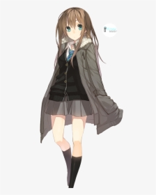 Ai Generated - Anime Girl - Transparent Background 24684165 PNG