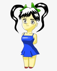Chibi Character Clip Arts - Girl Tornado Clipart, HD Png Download, Transparent PNG