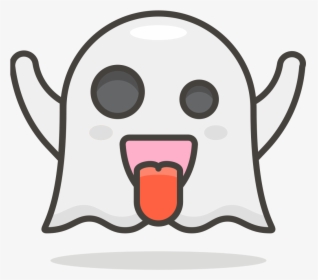 File - 090-ghost - Svg - Ghost Emoji Png, Transparent Png, Transparent PNG