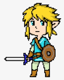 Breath Of The Wild Pixel Link - Link Breath Of The Wild Pixel Art, HD Png Download, Transparent PNG