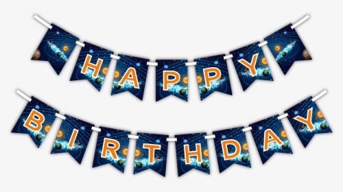 Space Solar System Happy Birthday, HD Png Download, Transparent PNG