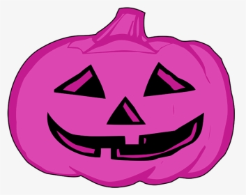 Lila Pumpkin Head - Jack O Lantern Outline Clipart, HD Png Download, Transparent PNG