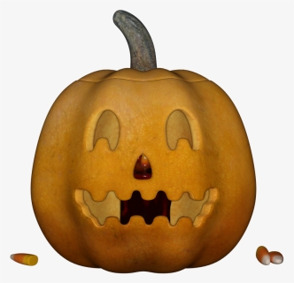 Halloweenkuerbis Halloween Pumpkin - Jack-o'-lantern, HD Png Download, Transparent PNG