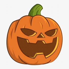 Cartoon Pumpkin Png - Halloween Cartoon Pumpkin, Transparent Png, Transparent PNG