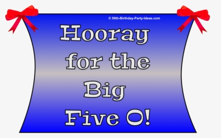 Five O Birthday Banner, HD Png Download, Transparent PNG