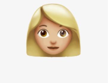 Girl Emoji , Png Download - Girl Emoji, Transparent Png, Transparent PNG