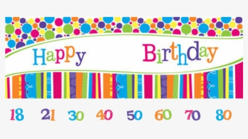 Happy Birthday Banners Png, Transparent Png, Transparent PNG