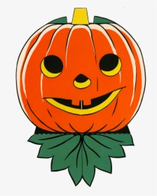 Cute Halloween Pumpkin Clipart - Jack-o'-lantern, HD Png Download, Transparent PNG