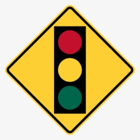 Traffic Lights Ahead Tha T-9 - Does The Road Sign With Traffic Light Mean, HD Png Download, Transparent PNG