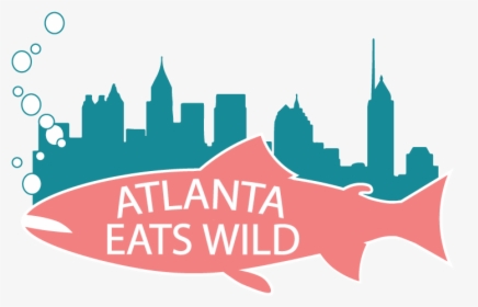 Atlantaeatswild - Painting Of Atlanta Skyline, HD Png Download, Transparent PNG