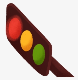 Cartoon Creative Traffic Light Indicator Png And Psd - Traffic Light, Transparent Png, Transparent PNG