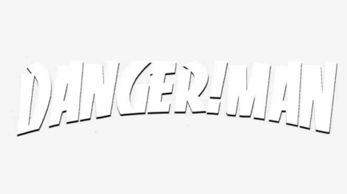 Danger Man - Line Art, HD Png Download, Transparent PNG
