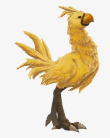 #chocobo #finalfantasy #bird #freetoedit #bird #videogame #yellow - Transparent Fantasy Bird Png, Png Download, Transparent PNG
